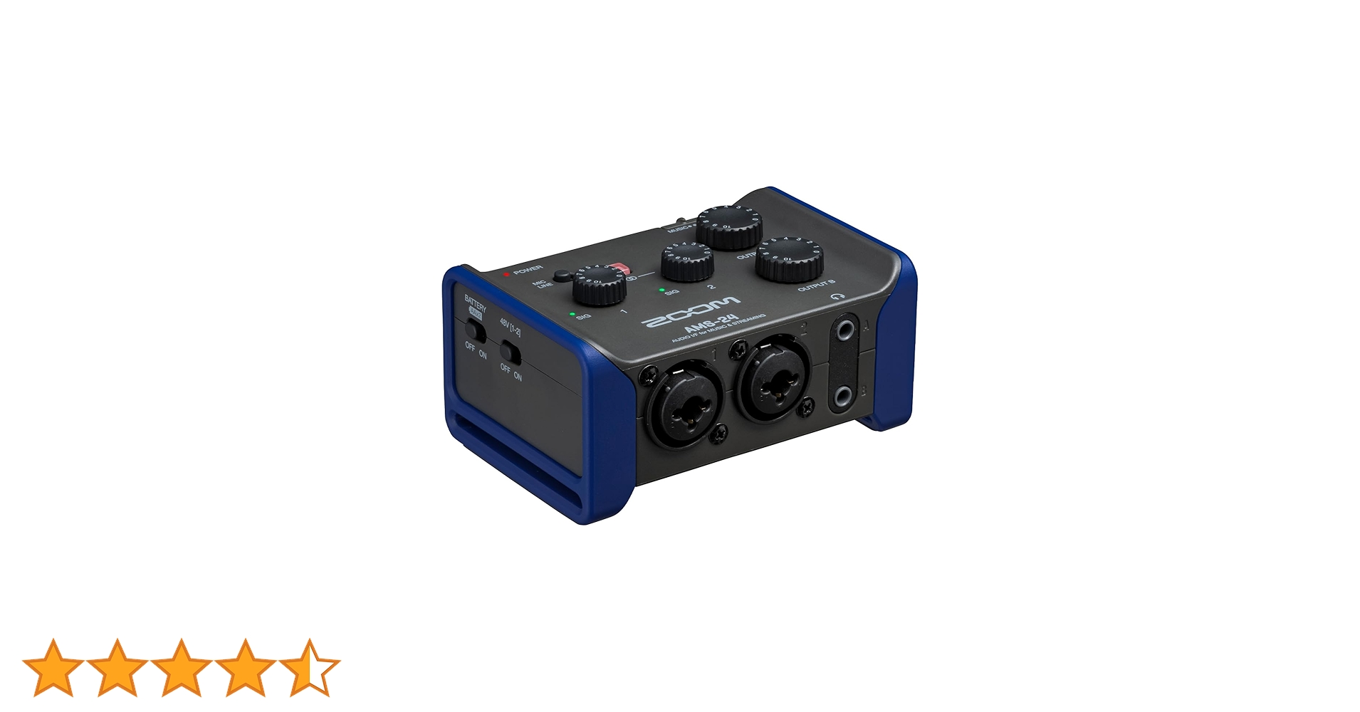 Amazon.co.jp: ZOOM ズーム AMS-24 小型オーディオインターフェース